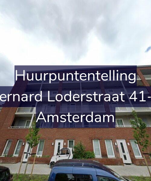 Foto gevel Huurpuntentelling voor Bernard Loderstraat 41-K, Amsterdam