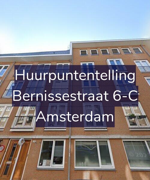 Foto gevel Huurpuntentelling voor Bernissestraat 6-C, Amsterdam
