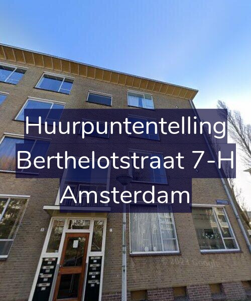 Foto gevel Huurpuntentelling voor Berthelotstraat 7-H, Amsterdam
