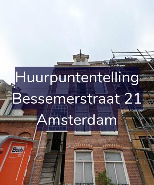 Foto gevel Huurpuntentelling voor Bessemerstraat 21, Amsterdam