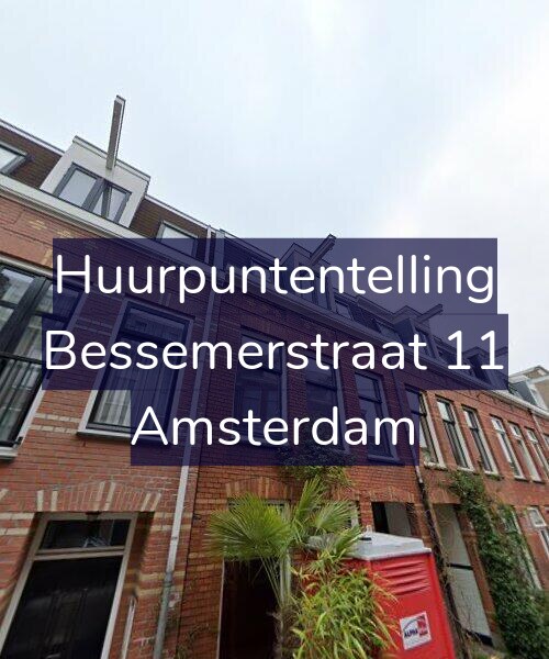 Foto gevel Huurpuntentelling voor Bessemerstraat 11, Amsterdam