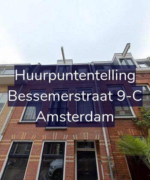 Foto gevel Huurpuntentelling voor Bessemerstraat 9-C, Amsterdam