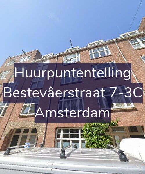 Foto gevel Huurpuntentelling voor Bestevâerstraat 7-3C, Amsterdam