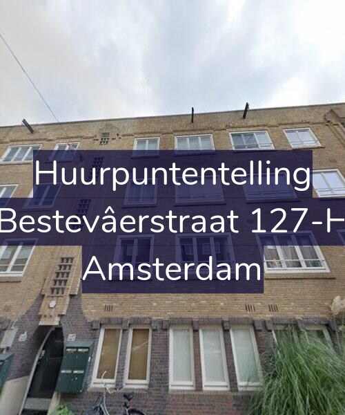 Foto gevel Huurpuntentelling voor Bestevâerstraat 127-H, Amsterdam