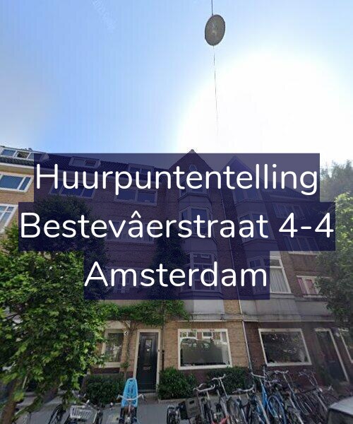 Foto gevel Huurpuntentelling voor Bestevâerstraat 4-4, Amsterdam