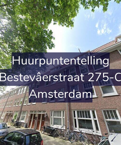 Foto gevel Huurpuntentelling voor Bestevâerstraat 275-C, Amsterdam