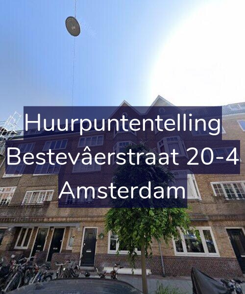 Foto gevel Huurpuntentelling voor Bestevâerstraat 20-4, Amsterdam