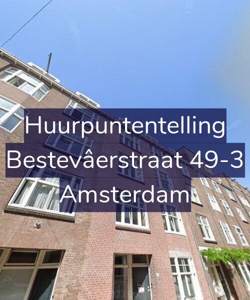 Foto gevel Huurpuntentelling voor Bestevâerstraat 49-3, Amsterdam