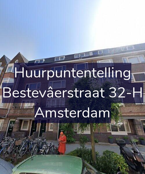 Foto gevel Huurpuntentelling voor Bestevâerstraat 32-H, Amsterdam