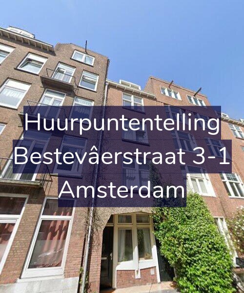 Foto gevel Huurpuntentelling voor Bestevâerstraat 3-1, Amsterdam