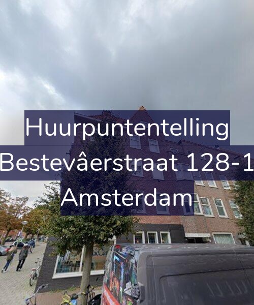 Foto gevel Huurpuntentelling voor Bestevâerstraat 128-1, Amsterdam