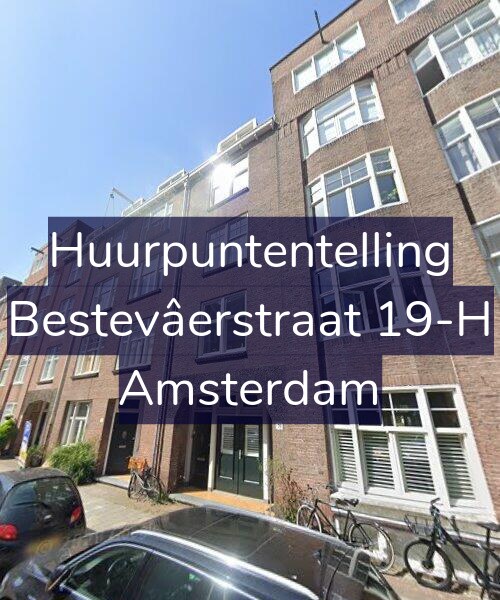 Foto gevel Huurpuntentelling voor Bestevâerstraat 19-H, Amsterdam
