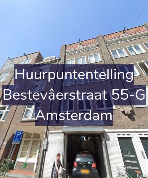 Foto gevel Huurpuntentelling voor Bestevâerstraat 55-G, Amsterdam