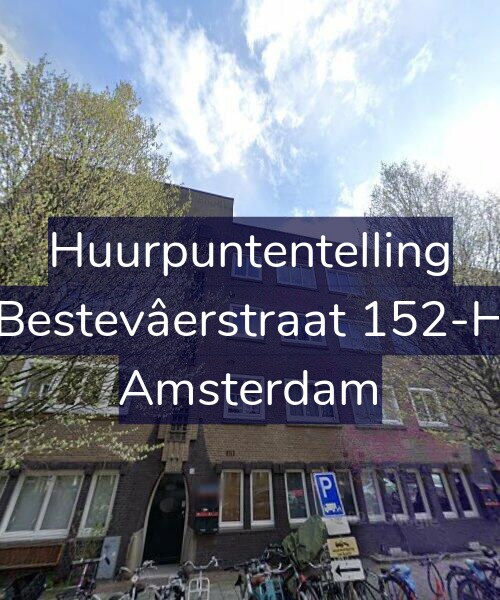 Foto gevel Huurpuntentelling voor Bestevâerstraat 152-H, Amsterdam