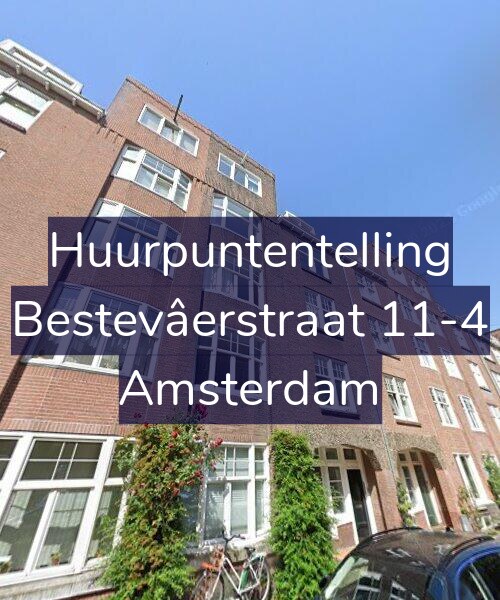 Foto gevel Huurpuntentelling voor Bestevâerstraat 11-4, Amsterdam