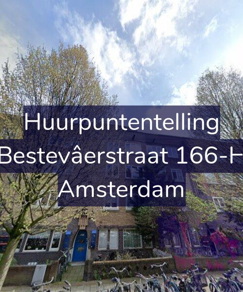 Foto gevel Huurpuntentelling voor Bestevâerstraat 166-H, Amsterdam