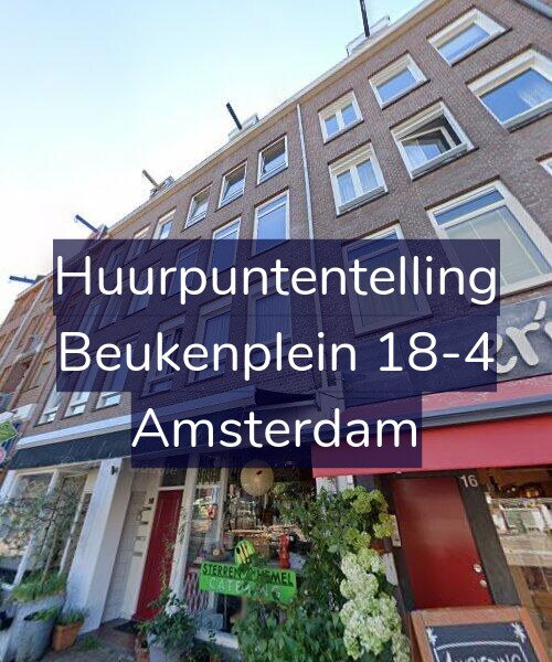 Foto gevel Huurpuntentelling voor Beukenplein 18-4, Amsterdam