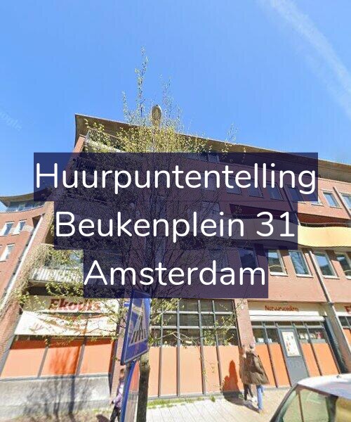 Foto gevel Huurpuntentelling voor Beukenplein 31, Amsterdam