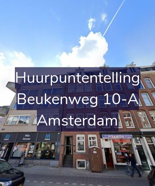 Foto gevel Huurpuntentelling voor Beukenweg 10-A, Amsterdam