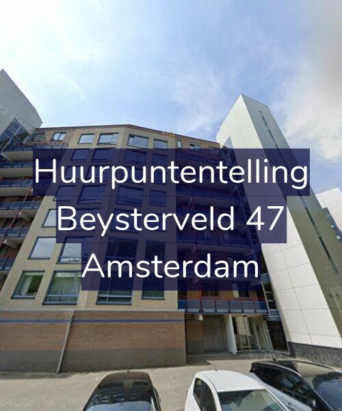 Foto gevel Huurpuntentelling voor Beysterveld 47, Amsterdam