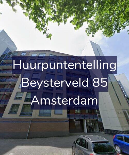 Foto gevel Huurpuntentelling voor Beysterveld 85, Amsterdam