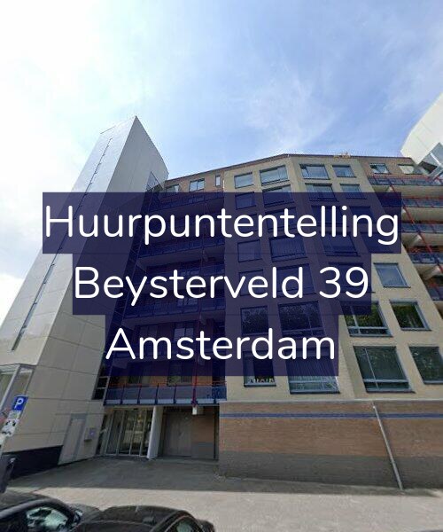Foto gevel Huurpuntentelling voor Beysterveld 39, Amsterdam