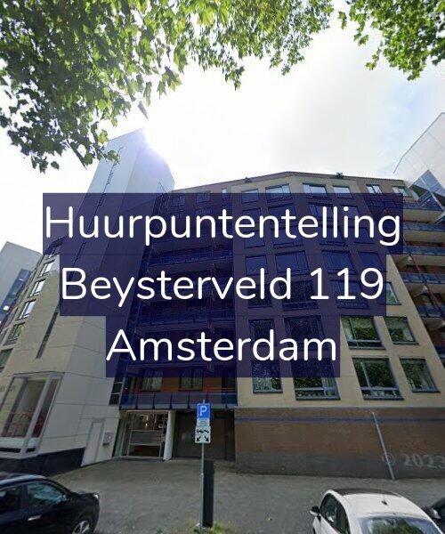 Foto gevel Huurpuntentelling voor Beysterveld 119, Amsterdam