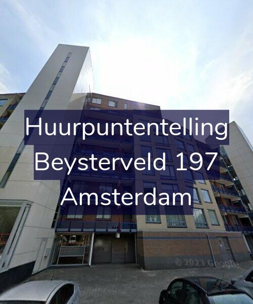 Foto gevel Huurpuntentelling voor Beysterveld 197, Amsterdam