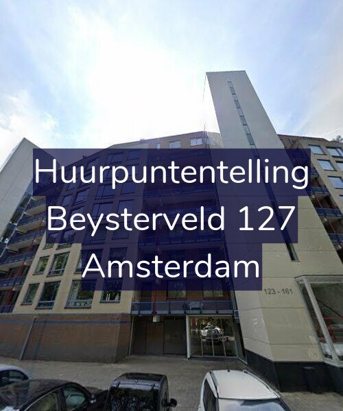 Foto gevel Huurpuntentelling voor Beysterveld 127, Amsterdam