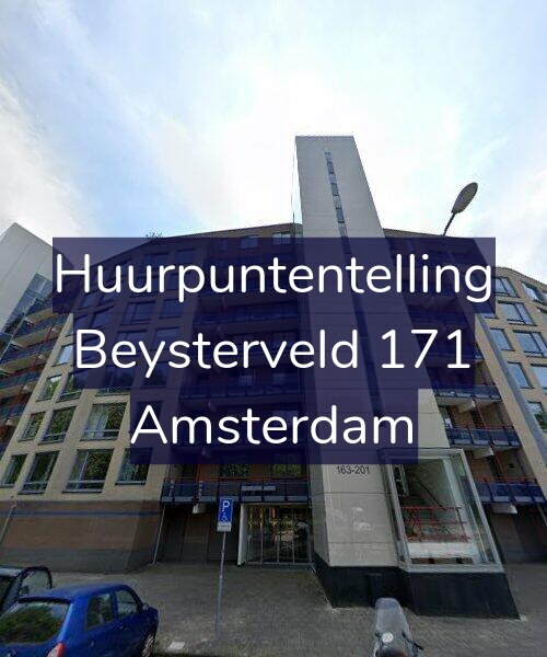 Foto gevel Huurpuntentelling voor Beysterveld 171, Amsterdam