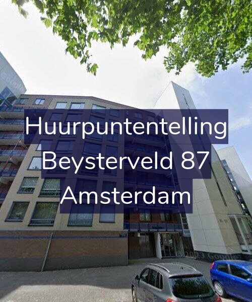 Foto gevel Huurpuntentelling voor Beysterveld 87, Amsterdam