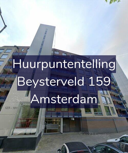 Foto gevel Huurpuntentelling voor Beysterveld 159, Amsterdam