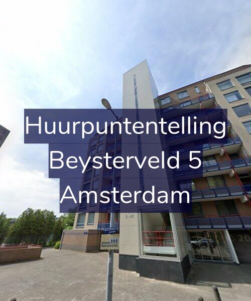 Foto gevel Huurpuntentelling voor Beysterveld 5, Amsterdam