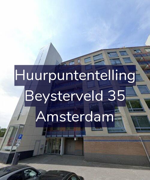 Foto gevel Huurpuntentelling voor Beysterveld 35, Amsterdam