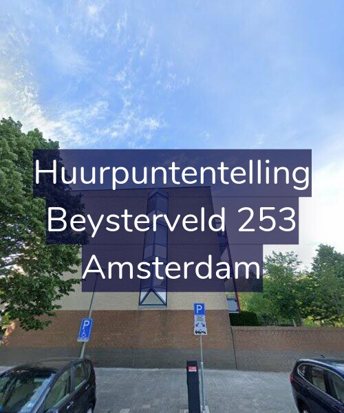 Foto gevel Huurpuntentelling voor Beysterveld 253, Amsterdam