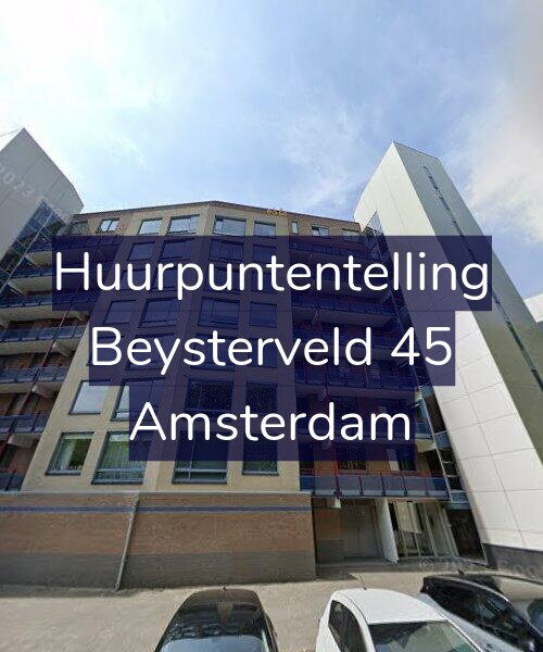 Foto gevel Huurpuntentelling voor Beysterveld 45, Amsterdam