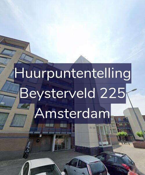Foto gevel Huurpuntentelling voor Beysterveld 225, Amsterdam