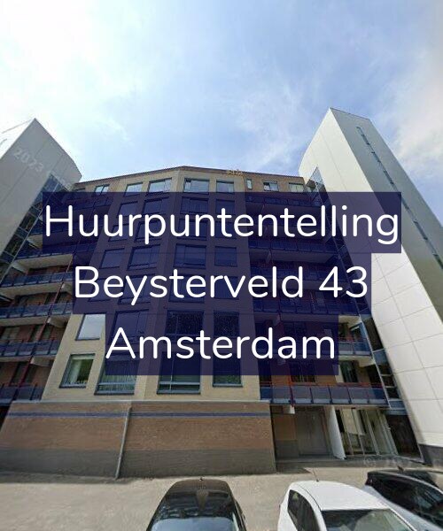 Foto gevel Huurpuntentelling voor Beysterveld 43, Amsterdam