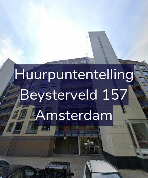 Foto gevel Huurpuntentelling voor Beysterveld 157, Amsterdam