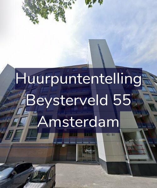 Foto gevel Huurpuntentelling voor Beysterveld 55, Amsterdam