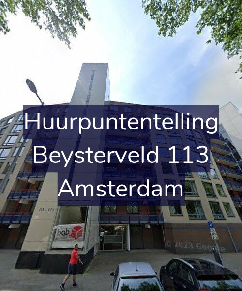 Foto gevel Huurpuntentelling voor Beysterveld 113, Amsterdam