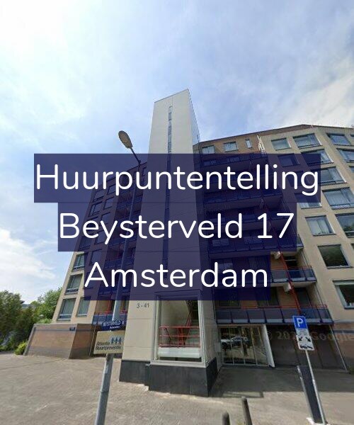 Foto gevel Huurpuntentelling voor Beysterveld 17, Amsterdam