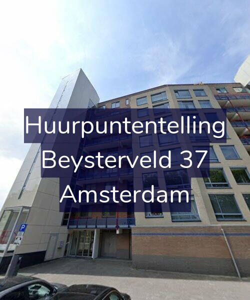 Foto gevel Huurpuntentelling voor Beysterveld 37, Amsterdam