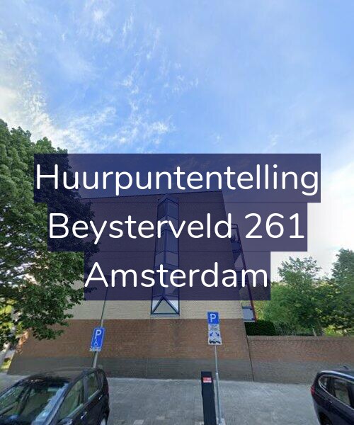 Foto gevel Huurpuntentelling voor Beysterveld 261, Amsterdam