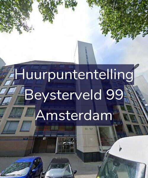 Foto gevel Huurpuntentelling voor Beysterveld 99, Amsterdam