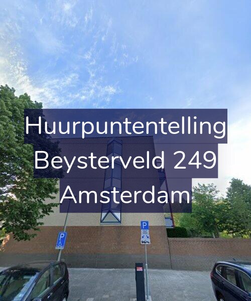 Foto gevel Huurpuntentelling voor Beysterveld 249, Amsterdam