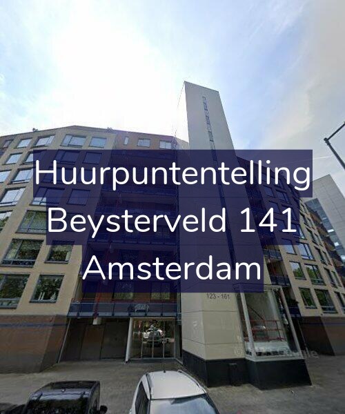 Foto gevel Huurpuntentelling voor Beysterveld 141, Amsterdam