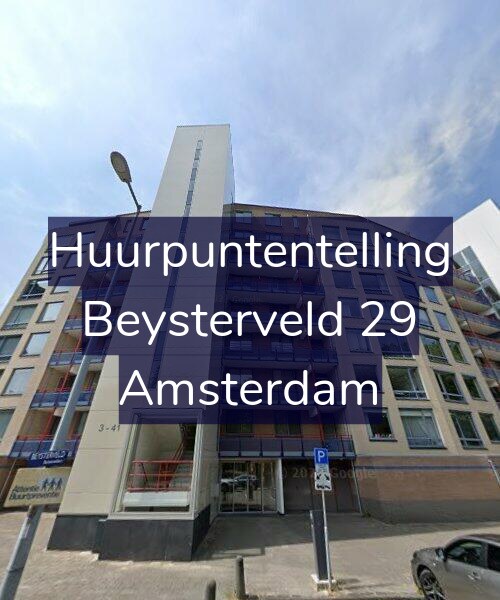 Foto gevel Huurpuntentelling voor Beysterveld 29, Amsterdam
