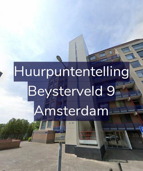 Foto gevel Huurpuntentelling voor Beysterveld 9, Amsterdam