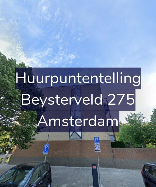 Foto gevel Huurpuntentelling voor Beysterveld 275, Amsterdam